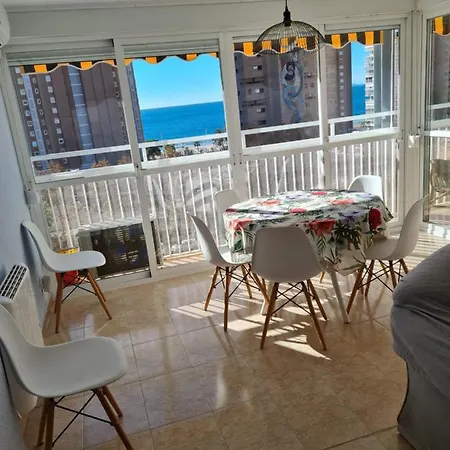 Gran Terraza Con Vistas Al Mar Y Piscina * Benidorm