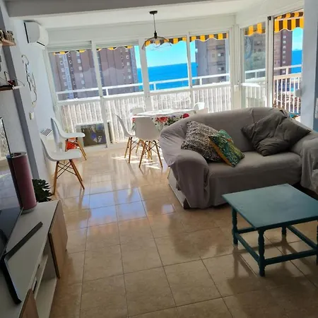 Gran Terraza Con Vistas Al Mar Y Piscina Apartamento Benidorm