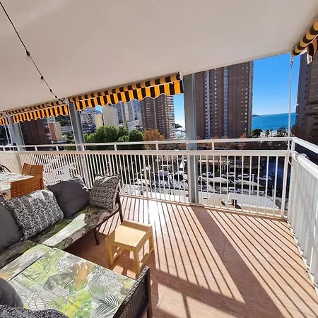 Apartamento Gran Terraza Con Vistas Al Mar Y Piscina