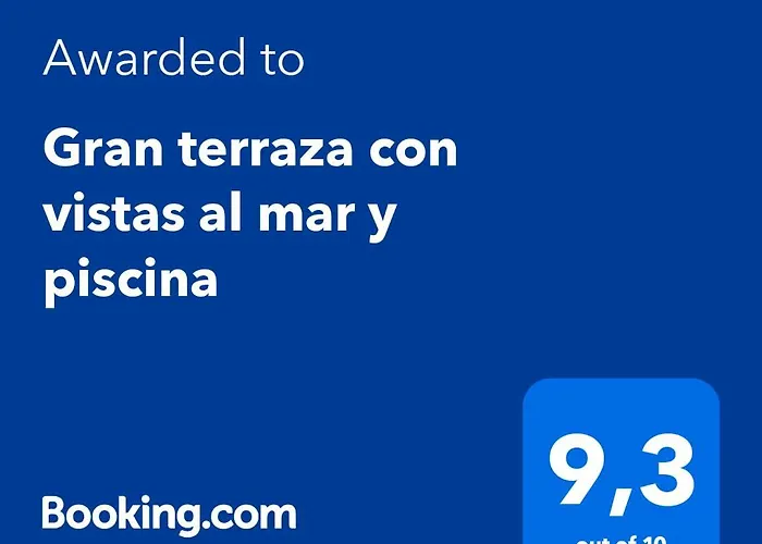 아파트 Gran Terraza Con Vistas Al Mar Y Piscina 베니돔